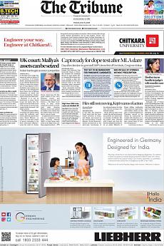 The Tribune Delhi - July 6th 2018