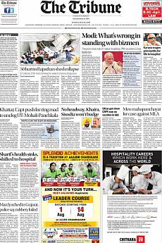 The Tribune Delhi - July 30th 2018