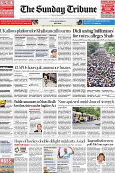 The Tribune Delhi - August 12th 2018