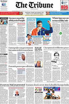 The Tribune Delhi - August 24th 2018