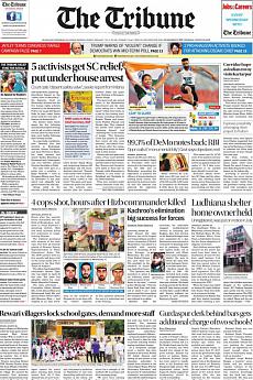 The Tribune Delhi - August 30th 2018