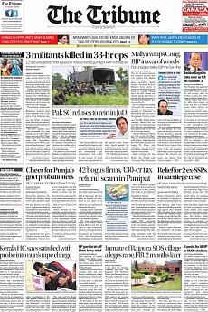 The Tribune Delhi - September 14th 2018