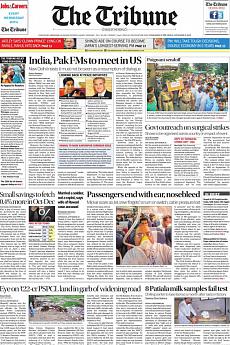 The Tribune Delhi - September 21st 2018