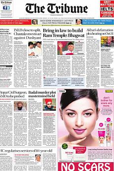 The Tribune Delhi - October 19th 2018