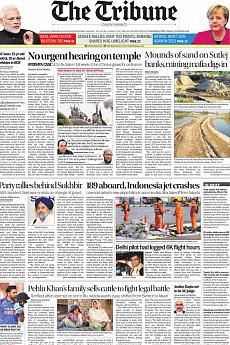 The Tribune Delhi - October 30th 2018