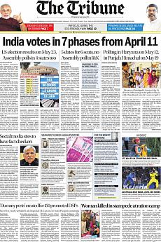 The Tribune Delhi - March 11th 2019