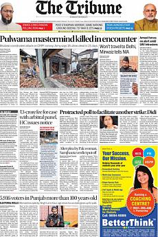 The Tribune Delhi - March 12th 2019