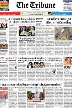 The Tribune Delhi - April 2nd 2019