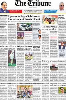 The Tribune Delhi - July 30th 2019