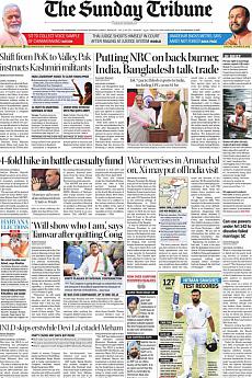 The Tribune Delhi - October 6th 2019