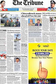 The Tribune Delhi - October 9th 2019
