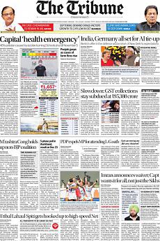 The Tribune Delhi - November 2nd 2019