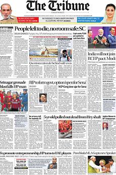The Tribune Delhi - November 5th 2019
