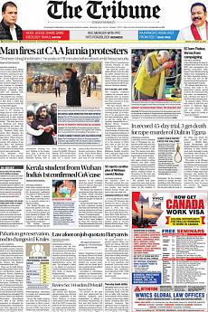 The Tribune Delhi - January 31st 2020