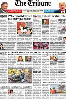The Tribune Delhi - February 4th 2020