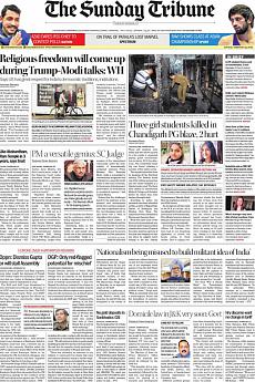 The Tribune Delhi - February 23rd 2020