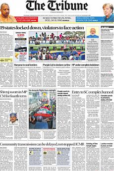 The Tribune Delhi - March 24th 2020
