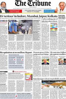 The Tribune Delhi - April 21st 2020