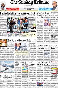 The Tribune Delhi - May 31st 2020