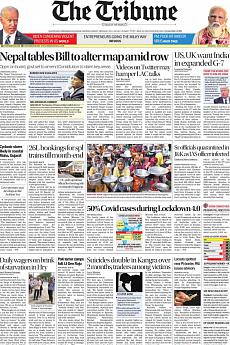 The Tribune Delhi - June 1st 2020