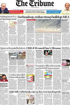 The Tribune Delhi - June 26th 2020