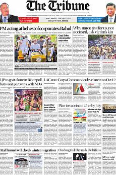 The Tribune Delhi - October 5th 2020
