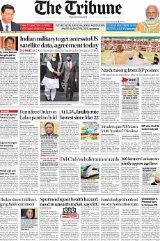 The Tribune Delhi - October 27th 2020
