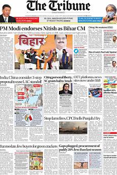 The Tribune Delhi - November 12th 2020