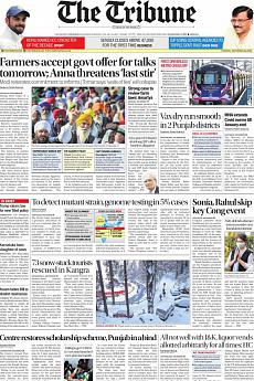 The Tribune Delhi - December 29th 2020