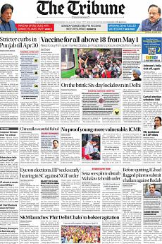 The Tribune Delhi - April 20th 2021