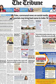 The Tribune Delhi - September 3rd 2021