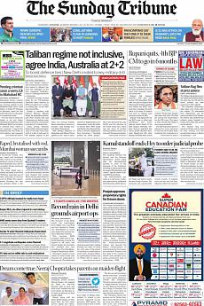The Tribune Delhi - September 12th 2021