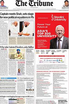 The Tribune Delhi - September 30th 2021