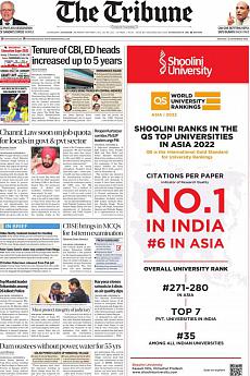 The Tribune Delhi - November 15th 2021