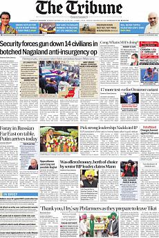 The Tribune Delhi - December 6th 2021