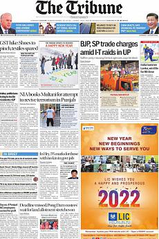 The Tribune Delhi - January 1st 2022