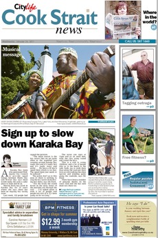 Cook Strait News - January 26th 2011