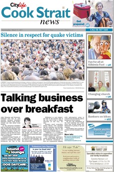 Cook Strait News - March 9th 2011
