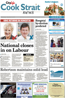Cook Strait News - November 30th 2011
