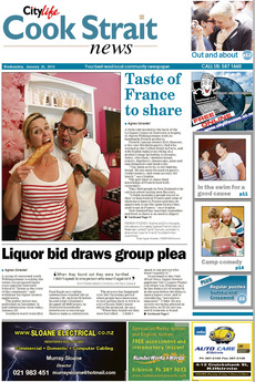 Cook Strait News - January 25th 2012