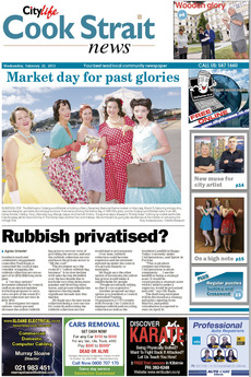 Cook Strait News - February 22nd 2012