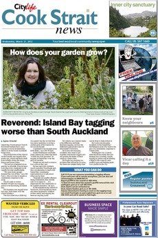 Cook Strait News - March 21st 2012