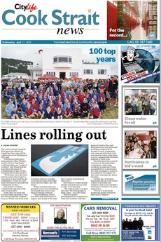 Cook Strait News - April 11th 2012