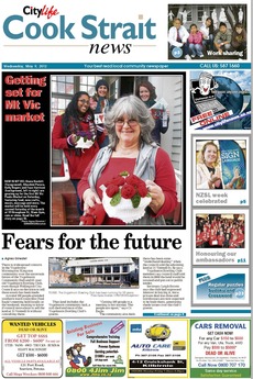 Cook Strait News - May 9th 2012