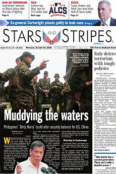 Stars and Stripes - international - October 19th 2016