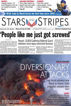 Stars and Stripes - international - October 24th 2016