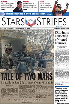Stars and Stripes - international - October 27th 2016