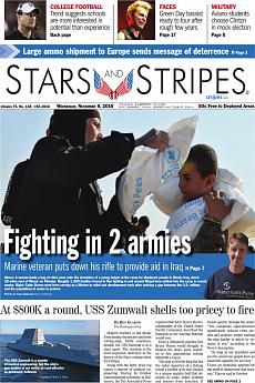 Stars and Stripes - international - November 9th 2016