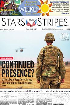 Stars and Stripes - international - May 5th 2017