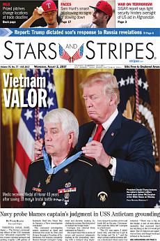 Stars and Stripes - international - August 2nd 2017